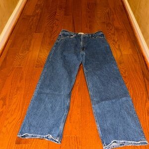 Abercrombie & Fitch The 90s relaxed Jean high rise Curve Love size 30/10Short